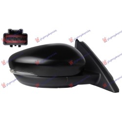 ΚΑΘΡΕΦΤΗΣ ΗΛΕΚΤΡΙΚΟΣ ΘΕΡΜΑΙΝΟΜΕΝΟΣ ΒΑΦΟΜΕΝΟΣ (ΜΕ ΦΛΑΣ) 6 PIN (Α ΠΟΙΟΤΗΤΑ) (CONVEX GLASS) - Δεξιά