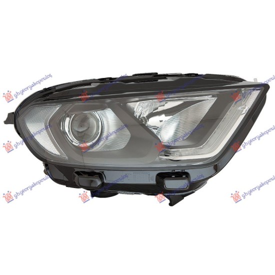 ΦΑΝΟΣ ΕΜΠΡΟΣ ΗΛΕΚΤΡΙΚΟΣ (ΜΑΥΡΟ) (H18/H1) (LED) (ΜΕ ΜΟΤΕΡ) (Ε) (DEPO) - Δεξιά