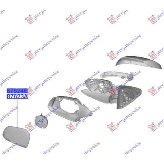 ΚΡΥΣΤΑΛΛΟ ΚΑΘΡΕΦΤΗ ΘΕΡΜΑΙΝΟΜΕΝΟ (CONVEX GLASS) (Γ) - Δεξιά