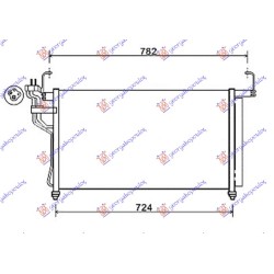 ΨΥΓΕΙΟ A/C 2.5 CRDi (675x395x16) ΨΥΓΕΙΟ A/C 2.5 CRDi (675x395x16)