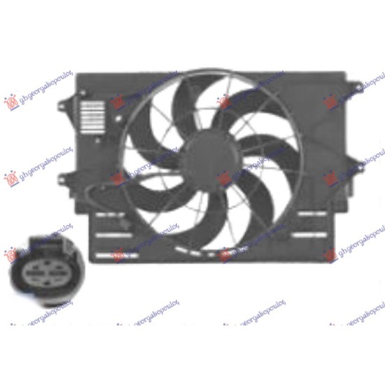 ΒΕΝΤΙΛΑΤΕΡ ΨΥΓΕΙΟΥ ΚΟΜΠΛΕ 1.0-1.6 ΒΕΝΖΙΝΗ (2PIN)