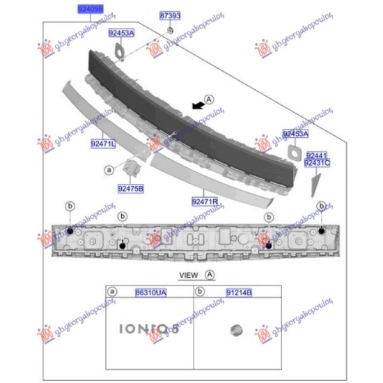 ΦΑΝΟΣ ΠΙΣΩ ΜΕΣΑΙΟΣ LED (Γ)