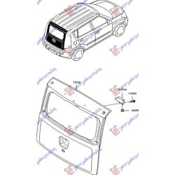 ΠΟΡΤΑ ΠΙΣΩ 5Π (Γ) ΠΟΡΤΑ ΠΙΣΩ 5Π (Γ)