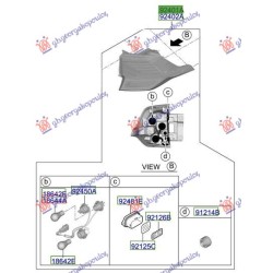 ΦΑΝΟΣ ΠΙΣΩ ΕΞΩ LED (Γ) - Αριστερά ΦΑΝΟΣ ΠΙΣΩ ΕΞΩ LED (Γ) - Αριστερά