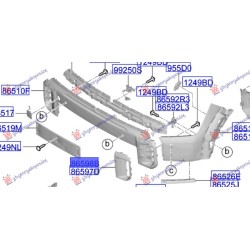 ΔΙΑΚΟΣΜΗΤΙΚΟ ΠΡΟΦΥΛΑΚΤΗΡΑ ΕΜΠΡΟΣ (ΑΕΡΑΓΩΓΟΣ) (GT-LINE) (Γ) - Αριστερά