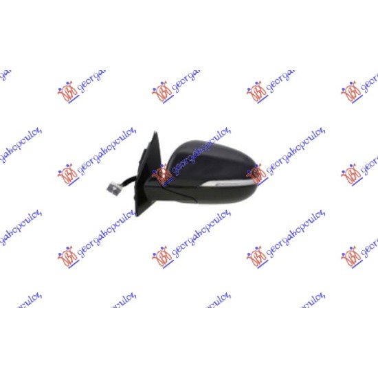 ΚΑΘΡΕΦΤΗΣ ΗΛΕΚΤΡΙΚΟΣ ΘΕΡΜΑΙΝΟΜΕΝΟΣ ΗΛΕΚΤΡΙΚΑ ΑΝΑΚΛΙΝΟΜΕΝΟΣ ΒΑΦΟΜΕΝΟΣ ΜΕ ΜΝΗΜΗ (ΜΕ ΦΛΑΣ & BLIS) (FLAT GLASS) - Αριστερά