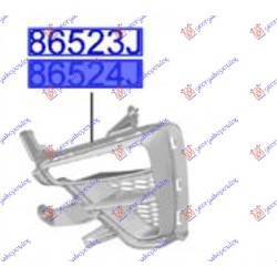 ΔΙΧΤΥ ΠΡΟΦΥΛΑΚΤΗΡΑ ΕΜΠΡΟΣ ΑΚΡΑΙΟ ΓΥΑΛΙΣΤΕΡΟ ΜΑΥΡΟ (ΜΕ ΤΡΥΠΑ ΠΡΟΒΟΛΕΑ) (Γ) - Αριστερά