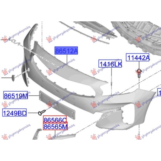 ΠΡΟΦΥΛΑΚΤΗΡΑΣ ΕΜΠΡΟΣ ΑΝΩ (GT-LINE) (Γ)