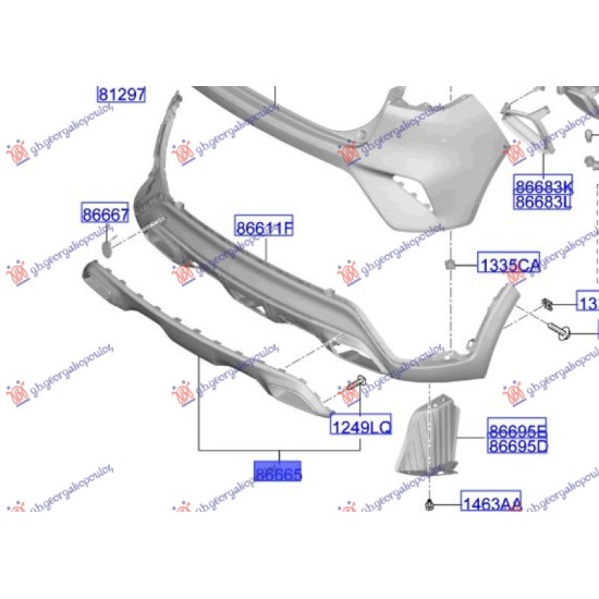 ΠΛΑΣΤΙΚΟ ΠΡΟΦΥΛΑΚΤΗΡΑ ΠΙΣΩ ΒΑΦΟΜΕΝΟ (Γ)
