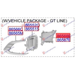 ΑΕΡΑΓΩΓΟΣ ΠΡΟΦΥΛΑΚΤΗΡΑ ΕΜΠΡΟΣ (GT-LINE) (Γ) - Αριστερά ΑΕΡΑΓΩΓΟΣ ΠΡΟΦΥΛΑΚΤΗΡΑ ΕΜΠΡΟΣ (GT-LINE) (Γ) - Αριστερά