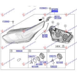 ΦΑΝΟΣ ΕΜΠΡΟΣ FULL LED (Γ) - Αριστερά