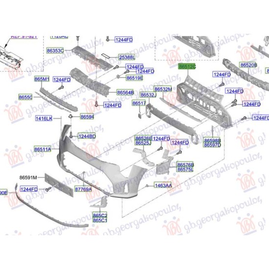 ΔΙΑΚΟΣΜΗΤΙΚΟ ΔΙΧΤΥΟΥ ΠΡΟΦΥΛΑΚΤΗΡΑ ΕΜΠΡΟΣ ΒΑΦΟΜΕΝΟ  (Γ) - Δεξιά