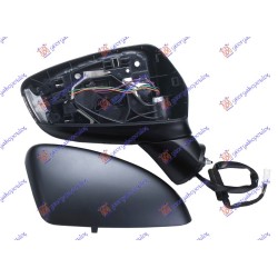 ΚΑΘΡΕΦΤΗΣ ΗΛΕΚΤΡΙΚΟΣ ΘΕΡΜΑΙΝΟΜΕΝΟΣ ΗΛΕΚΤΡΙΚΑ ΑΝΑΚΛΙΝΟΜΕΝΟΣ ΒΑΦΟΜΕΝΟΣ (ΜΕ ΦΛΑΣ) (CONVEX GLASS) - Δεξιά