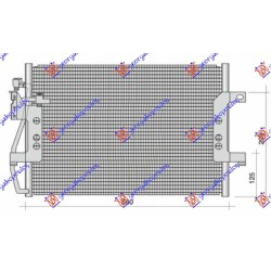 ΨΥΓΕΙΟ A/C 1.6-1.9 BENZINH - 1.7 CDI ΠΕΤΡΕΛΑΙΟ (578x376x16)