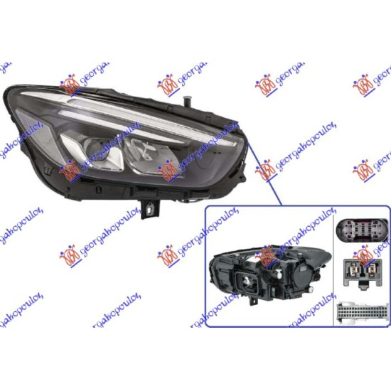 ΦΑΝΟΣ ΕΜΠΡΟΣ FULL LED (ΧΩΡΙΣ ΛΟΓΟΤΥΠΟ) (HELLA) - Δεξιά ΦΑΝΟΣ ΕΜΠΡΟΣ FULL LED (ΧΩΡΙΣ ΛΟΓΟΤΥΠΟ) (HELLA) - Δεξιά