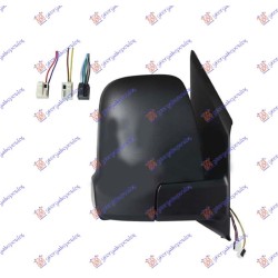 ΚΑΘΡΕΦΤΗΣ ΗΛΕΚΤΡΙΚΟΣ ΘΕΡΜΑΙΝΟΜΕΝΟΣ ΗΛΕΚΤΡΙΚΑ ΑΝΑΚΛΙΝΟΜΕΝΟΣ (ΜΙΚΡΟΣ ΚΑΘΡΕΦΤΗΣ) (ΜΕ ΦΛΑΣ) (5+2+2 PIN) (CONVEX GLASS) - Δεξιά