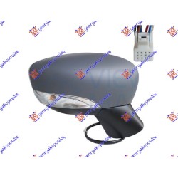 ΚΑΘΡΕΦΤΗΣ ΗΛΕΚΤΡΙΚΟΣ ΘΕΡΜΑΙΝΟΜΕΝΟΣ ΒΑΦΟΜΕΝΟΣ (ΜΕ ΦΛΑΣ) (7PIN) (CONVEX GLASS) - Δεξιά