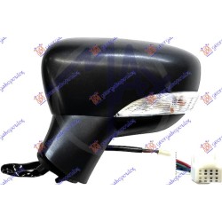 ΚΑΘΡΕΦΤΗΣ ΗΛΕΚΤΡΙΚΟΣ ΘΕΡΜΑΙΝΟΜΕΝΟΣ ΜΑΥΡΟΣ (ΜΕ ΦΛΑΣ) (7 PIN) (CONVEX GLASS) - Αριστερά ΚΑΘΡΕΦΤΗΣ ΗΛΕΚΤΡΙΚΟΣ ΘΕΡΜΑΙΝΟΜΕΝΟΣ ΜΑΥΡΟΣ (ΜΕ ΦΛΑΣ) (7 PIN) (CONVEX GLASS) - Αριστερά