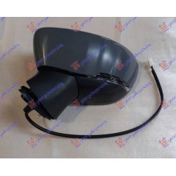 ΚΑΘΡΕΦΤΗΣ ΗΛΕΚΤΡΙΚΟΣ ΘΕΡΜΑΙΝΟΜΕΝΟΣ ΒΑΦΟΜΕΝΟΣ (ΜΕ ΦΛΑΣ LED) 7PIN (CONVEX GLASS) - Αριστερά