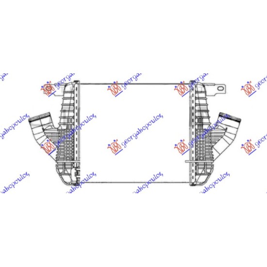 ΨΥΓΕΙΟ INTERCOOLER 2.5-3.0 DCI ΠΕΤΡΕΛΑΙΟ (305x273)