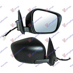 ΚΑΘΡΕΦΤΗΣ ΗΛΕΚΤΡΙΚΟΣ ΜΑΥΡΟΣ (CONVEX GLASS) - Δεξιά ΚΑΘΡΕΦΤΗΣ ΗΛΕΚΤΡΙΚΟΣ ΜΑΥΡΟΣ (CONVEX GLASS) - Δεξιά