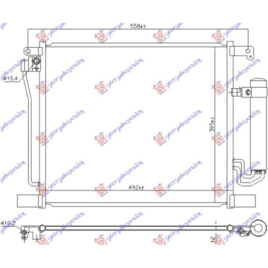 ΨΥΓΕΙΟ A/C 1.2 DIG-T-1.6 DIG-T ΒΕΝΖΙΝΗ (492x395) (KOYO)