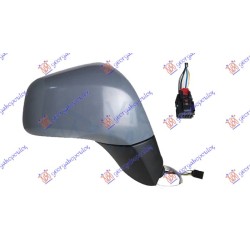 ΚΑΘΡΕΦΤΗΣ ΗΛΕΚΤΡΙΚΟΣ ΘΕΡΜΑΙΝΟΜΕΝΟΣ ΒΑΦΟΜΕΝΟΣ / ΜΑΥΡΗ ΒΑΣΗ (5 PIN) (CONVEX GLASS) - Δεξιά