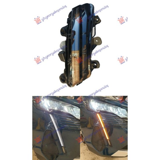 ΦΑΝΟΣ ΗΜΕΡΑΣ/ΦΛΑΣ ΕΜΠΡΟΣ LED (VALEO) - Αριστερά