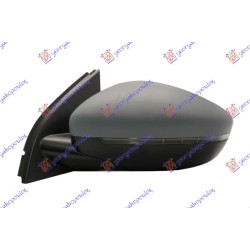 ΚΑΘΡΕΦΤΗΣ ΗΛΕΚΤΡΙΚΟΣ ΘΕΡΜΑΙΝΟΜΕΝΟΣ ΗΛΕΚΤΡΙΚΑ ΑΝΑΚΛΙΝΟΜΕΝΟΣ ΒΑΦΟΜΕΝΟΣ (ΜΕ ΦΛΑΣ & ΦΩΣ ΑΣΦΑΛΕΙΑΣ) (CONVEX GLASS) - Αριστερά